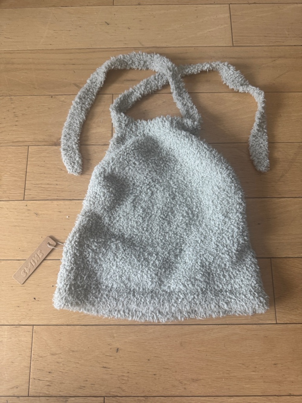 SKIMS Cozy Knit Halter Top in Juniper Sage